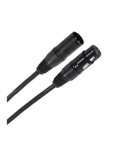 PLUGGER – EASY CÂBLE DMX XLR FEMELLE 3B - XLR MÂLE 5B 0.30M – photo complémentaire 2