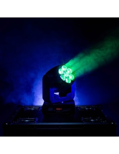 MAC MAH IZY 715 WASH – Lyre Wash LED RGBW 7x15W professionnelle avec zoom – photo complémentaire 4
