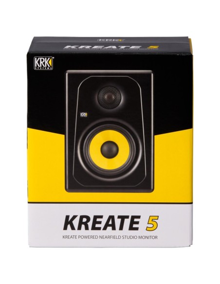 KRK KREATE 5 – Enceinte de Monitoring Compacte Bluetooth 160W (à l’unité) – photo complémentaire 4