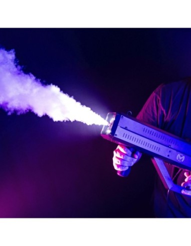 MAC MAH FOG BLASTER 1000 – Machine à fumée type gun effet CO₂ avec LED stroboscopiques – photo complémentaire 2