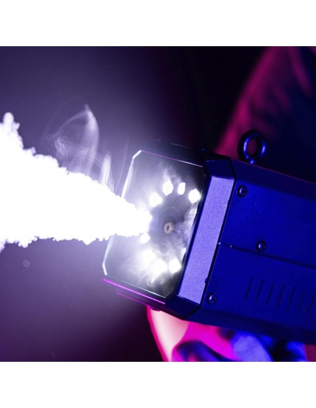 MAC MAH FOG BLASTER 1000 – Machine à fumée type gun effet CO₂ avec LED stroboscopiques – photo complémentaire 3