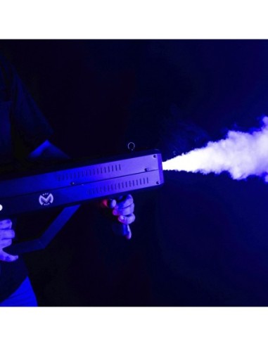 MAC MAH FOG BLASTER 1000 – Machine à fumée type gun effet CO₂ avec LED stroboscopiques – photo complémentaire 4