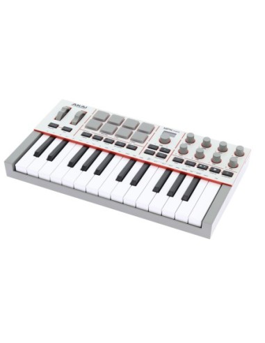 AKAI PROFESSIONAL MPK MINI IV GRIS – Clavier maître 25 touches 8 pads 8 encodeurs – photo complémentaire 3