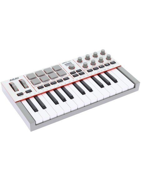 AKAI PROFESSIONAL MPK MINI IV GRIS – Clavier maître 25 touches 8 pads 8 encodeurs – photo complémentaire 4