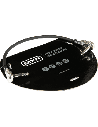 MXR DCP1 – Câble jack jack 30 cm coudé pour pédales guitare – photo complémentaire 1