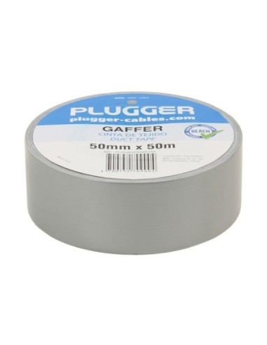 PLUGGER GAFFER GREY 50 MÈTRES – adhésif gaffeur gris – photo complémentaire 1