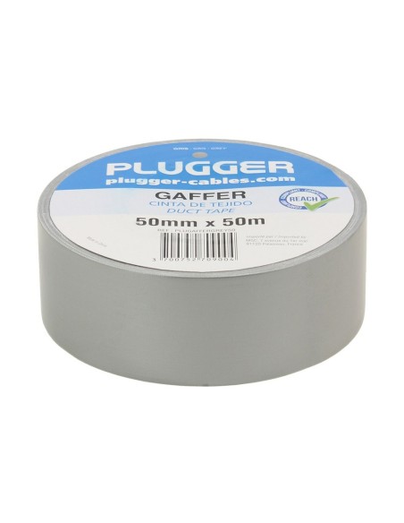 PLUGGER GAFFER GREY 50 MÈTRES – adhésif gaffeur gris – photo complémentaire 1