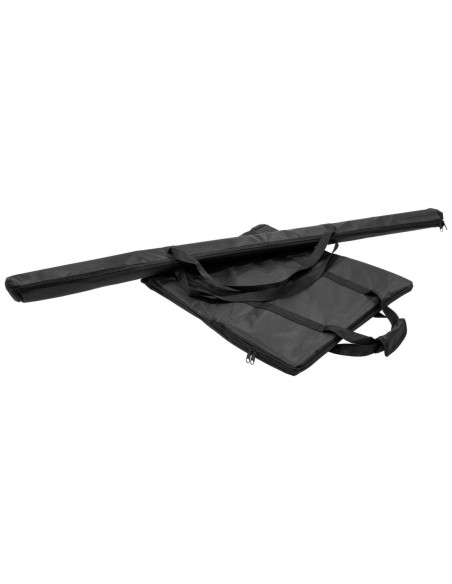 PLUGGER ST240 – Support noir pour enceinte ou éclairage à embase carrée – photo complémentaire 3