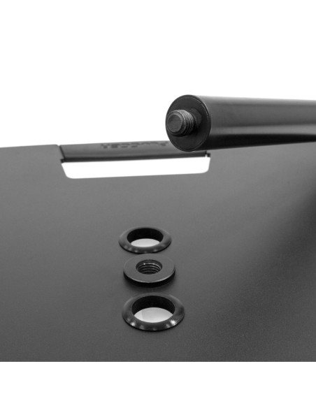 PLUGGER ST240 – Support noir pour enceinte ou éclairage à embase carrée – photo complémentaire 4