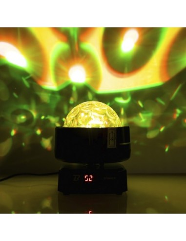 BOOMTONE DJ SPINNER – Jeu de Lumière LED 3-en-1 avec Stroboscope et Laser – photo complémentaire 3