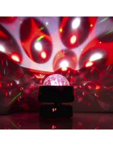 BOOMTONE DJ SPINNER – Jeu de Lumière LED 3-en-1 avec Stroboscope et Laser – photo complémentaire 4