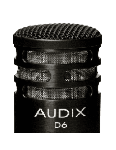AUDIX D6 – Microphone instrument dynamique cardioïde pour grosses caisses 2