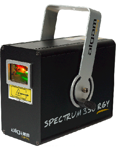 ALGAM LIGHTING SPECTRUM330RGY – Laser d'animation multicolore 330mW RGY – photo complémentaire 2
