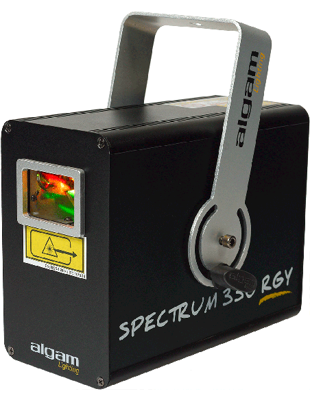 ALGAM LIGHTING SPECTRUM330RGY – Laser d'animation multicolore 330mW RGY – photo complémentaire 2