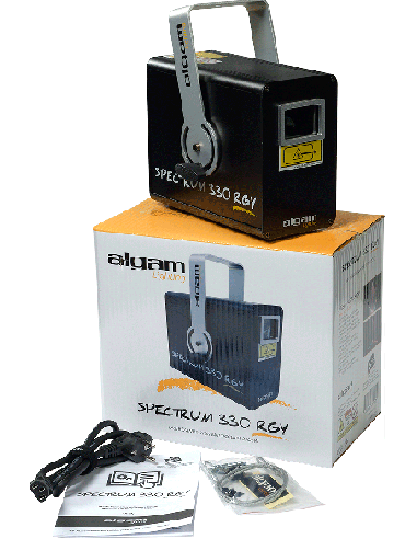 ALGAM LIGHTING SPECTRUM330RGY – Laser d'animation multicolore 330mW RGY – photo complémentaire 4