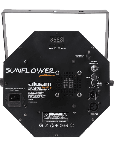 ALGAM LIGHTING SUNFLOWER – Combo 3-en-1 soleil stroboscope laser – photo complémentaire 1