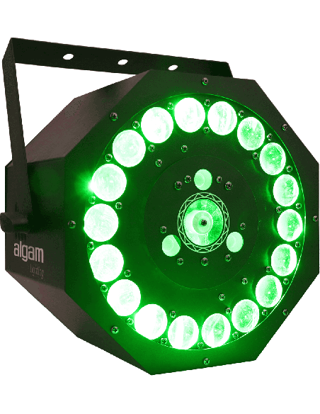 ALGAM LIGHTING SUNFLOWER – Combo 3-en-1 soleil stroboscope laser – photo complémentaire 2