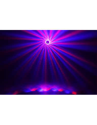 ALGAM LIGHTING SUNFLOWER – Combo 3-en-1 soleil stroboscope laser – photo complémentaire 4