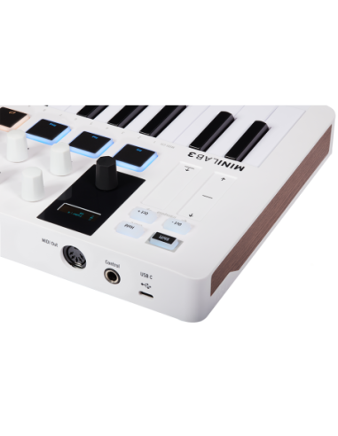 ARTURIA MINILAB MK3 WH – Clavier maître USB 25 touches blanc – photo complémentaire 3