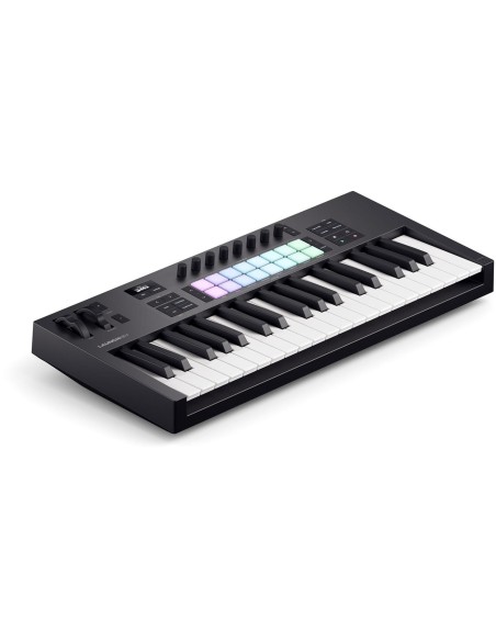NOVATION LAUNCHKEY-37-MK4 – Clavier maître 37 touches avec pads encodeurs et écran OLED – photo complémentaire 2