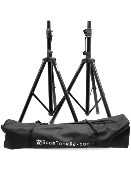 BOOMTONE DJ SV 200 II – Paire de pieds d'enceinte en métal avec housse – photo complémentaire 1