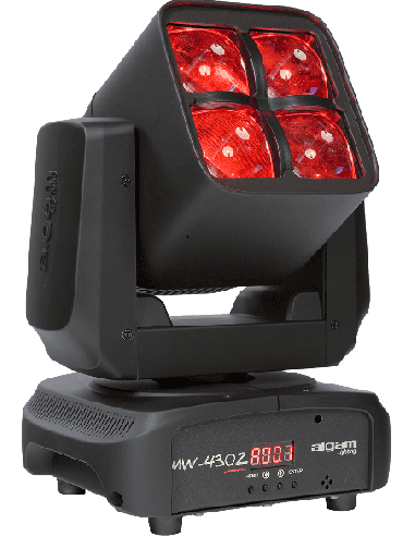 ALGAM LIGHTING MW430ZOOM – Lyre Wash 4 x 30W RGBW avec Zoom – photo complémentaire 3
