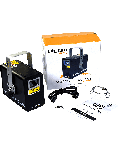 ALGAM LIGHTING SPECTRUM400RGB – Laser d'animation 400w – photo complémentaire 4