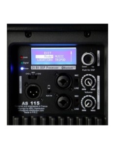 MAC MAH AS 115 – ENCEINTE AMPLIFIÉE 1000W avec boomer 15 pouces et DSP 2