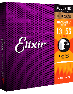ELIXIR CEL 16102 – Jeux - Medium 13-17-26-35-45-56 Cordes pour guitare acoustique