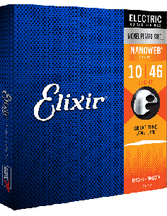 ELIXIR CEL 12052 JEUX – Light 10-13-17-26-36-46 avec revêtement Cordes pour guitare électrique