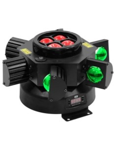 MACMAH MEGA UFO-LZR – Jeu de lumière 3 effets à LED 2