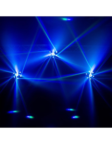 MACMAH MEGA UFO-LZR – Jeu de lumière 3 effets à LED – photo complémentaire 2