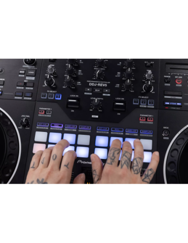 PIONEER DJ DDJ-REV5 – Contrôleur DJ de performance type scratch à 2 voies – photo complémentaire 2