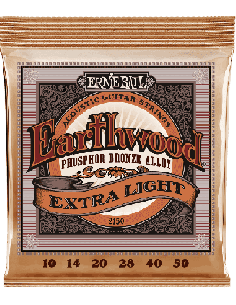 ERNIE BALL – CEB 2150 Jeux - Extra light 10-14-20w-28-40-50 pour guitare acoustiques