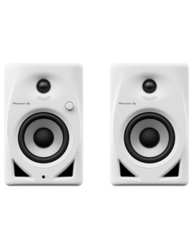 PIONEER DJ DM-40D-W – Paire d'enceintes de monitoring actives version blanche – photo complémentaire 2