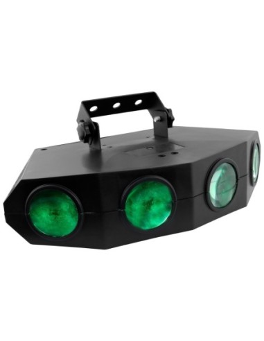 BOOMTONE DJ QUATTRO MOON – Jeu de lumières à LEDs RGBWA multifaisceaux type MoonFlower – photo complémentaire 1