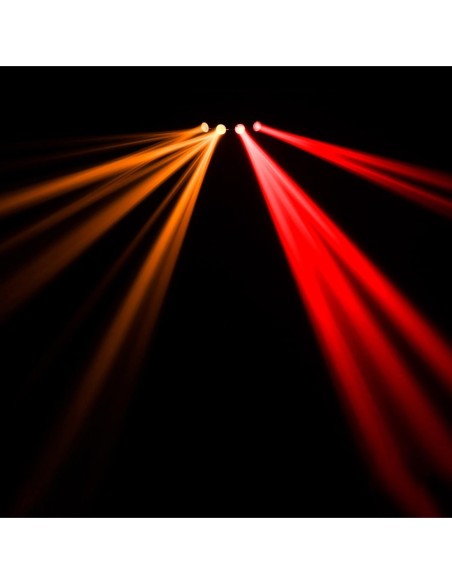 BOOMTONE DJ QUATTRO MOON – Jeu de lumières à LEDs RGBWA multifaisceaux type MoonFlower – photo complémentaire 3