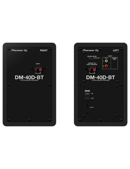 PIONEER DJ DM-40D-BT – Enceinte de monitoring Bluetooth (la paire) – photo complémentaire 1