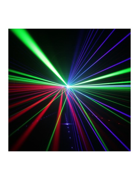 BOOMTONE DJ SIX EYES RGB – LASER 260mW multipoints RGB avec effet rotatif – photo complémentaire 4
