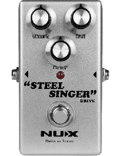 NUX STEELSINGER-DRIVE – Pédale d'overdrive analogique type ampli à lampes 2