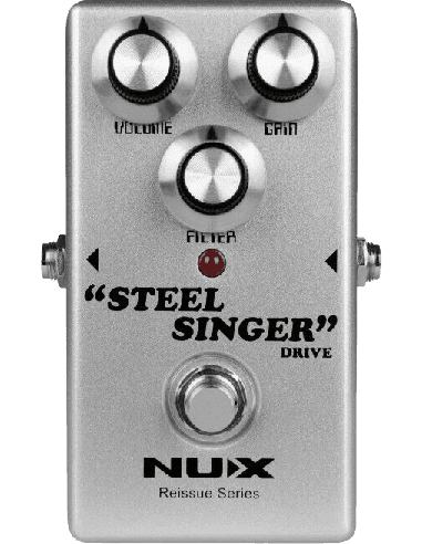 NUX STEELSINGER-DRIVE – Pédale d'overdrive analogique type ampli à lampes – photo complémentaire 1