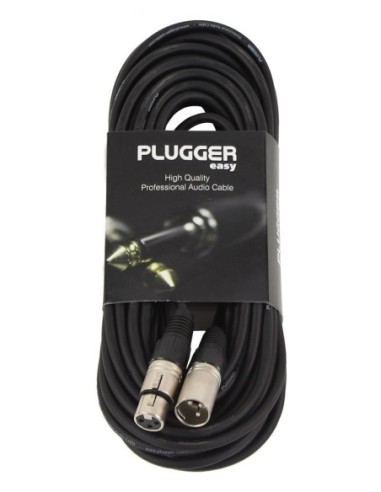 PLUGGER CÂBLE XLR FEMELLE 3B – XLR Mâle 3b 15m Easy – photo complémentaire 1
