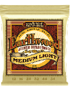 ERNIE BALL CEB 2003 JEUX – Medium light 12-16-24w-32-44-54 corde pour Guitare acoustique