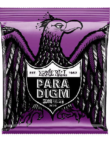 ERNIE BALL CEB 2020 JEUX – Power slinky 11-14-18p-28-38-48 pour guitare électrique