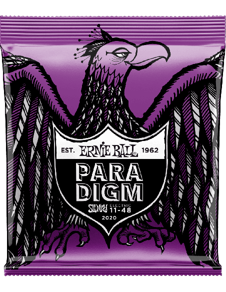 ERNIE BALL CEB 2020 JEUX – Power slinky 11-14-18p-28-38-48 pour guitare électrique