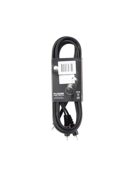 PLUGGER – Câble Y Mini Jack Mâle Stéréo - RCA Mâle 3m Easy – photo complémentaire 2