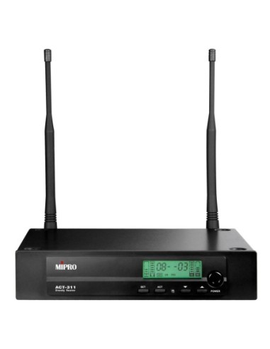 MIPRO ACT311II + ACT32T – Emetteur sans fil UHF + récepteur pour micro casque ou cravate – photo complémentaire 1