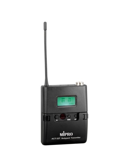 MIPRO ACT311II + ACT32T – Emetteur sans fil UHF + récepteur pour micro casque ou cravate – photo complémentaire 2