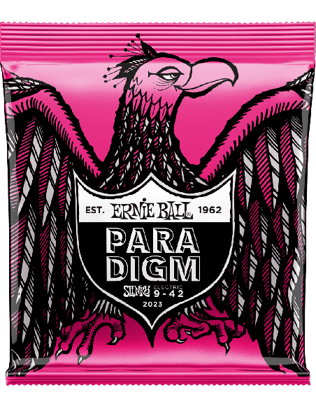 ERNIE BALL – CEB 2023 Jeux - Super slinky 09-11-16-24w-32-42 pour guitare électrique