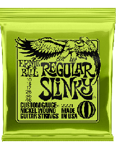 ERNIE BALL – CEB 2221 Jeux - Regular slinky 10-13-17-26-36-46 pour guitare électrique